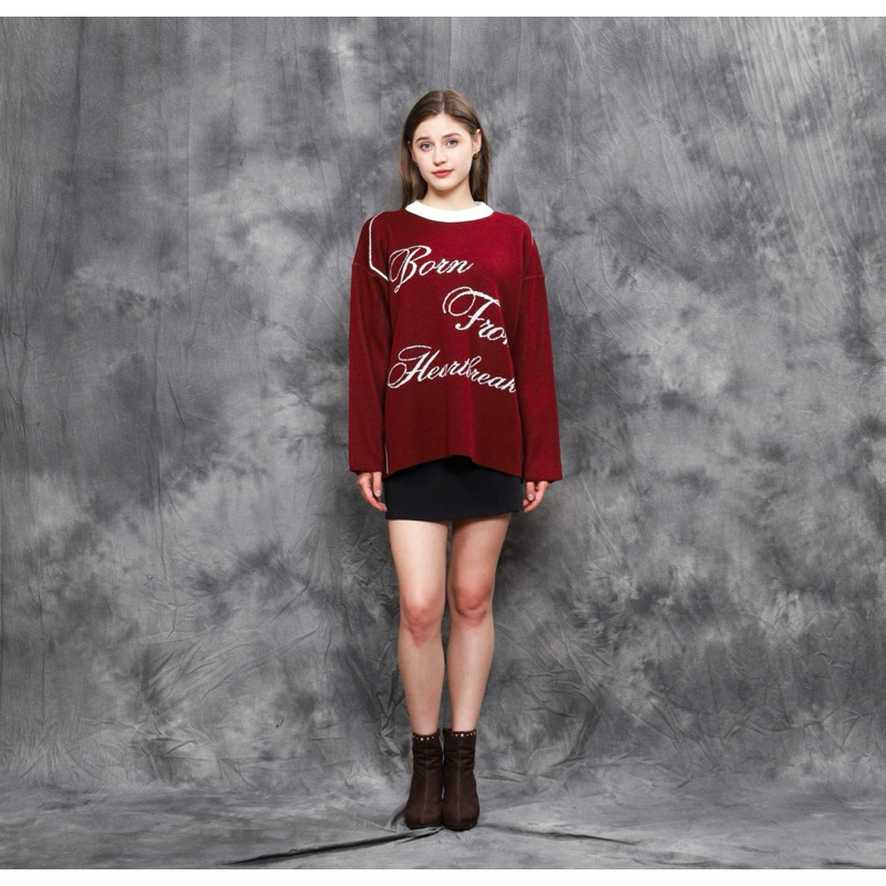 KNITWEAR CLUTHVISION BORN FROM HEARTBREAK