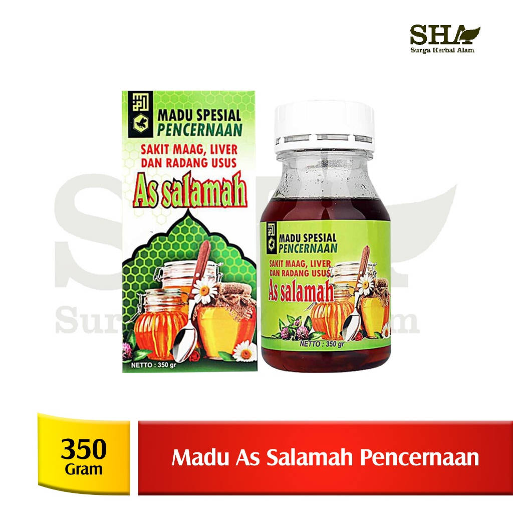 Madu Spesial Pencernaan As Salamah SP ORIGINAL 350 gr