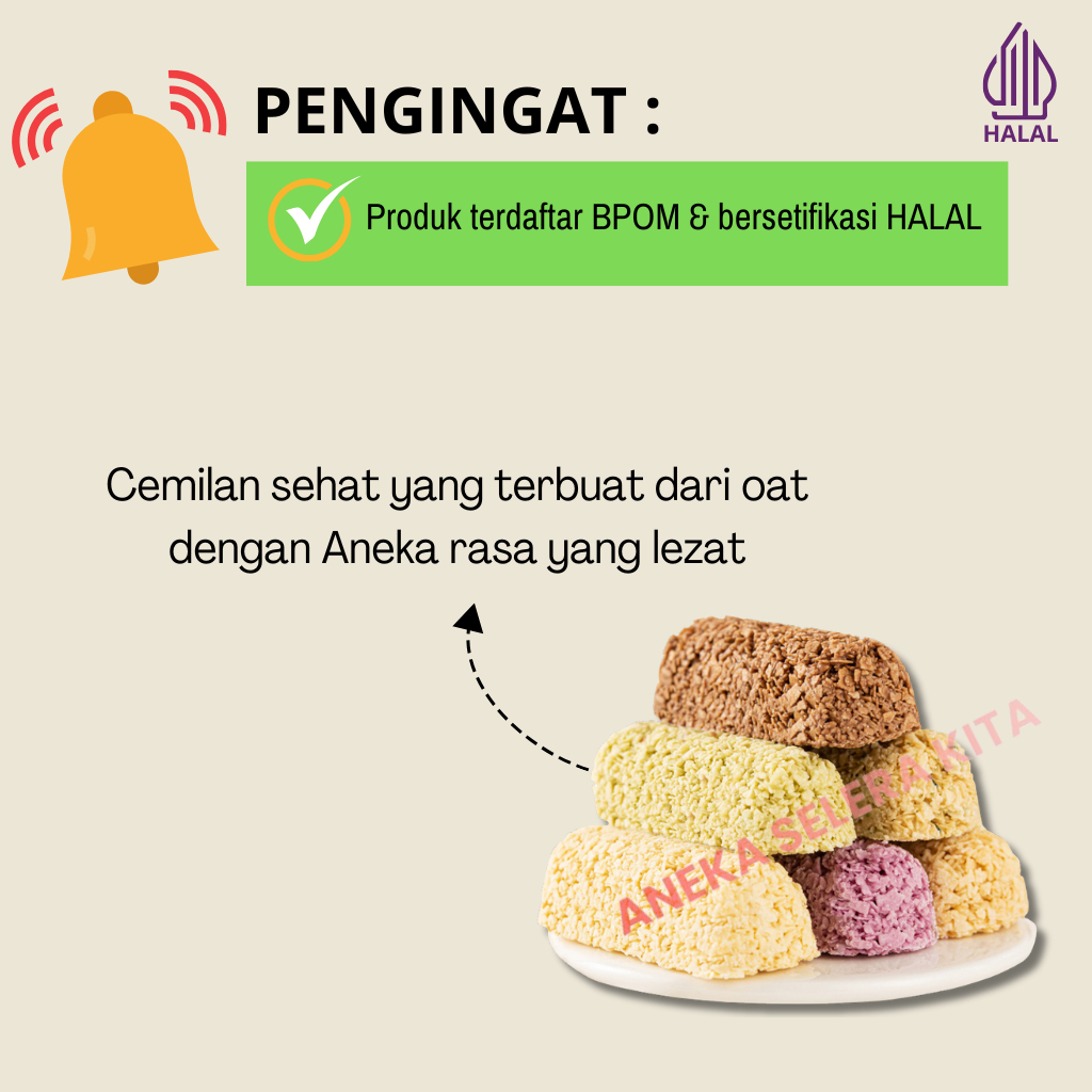 

RB Naraya Oat Choco Seral Granola Oat Rasa Original Chocolate Dan Aneka Rasa Halal 380gr & 400gr