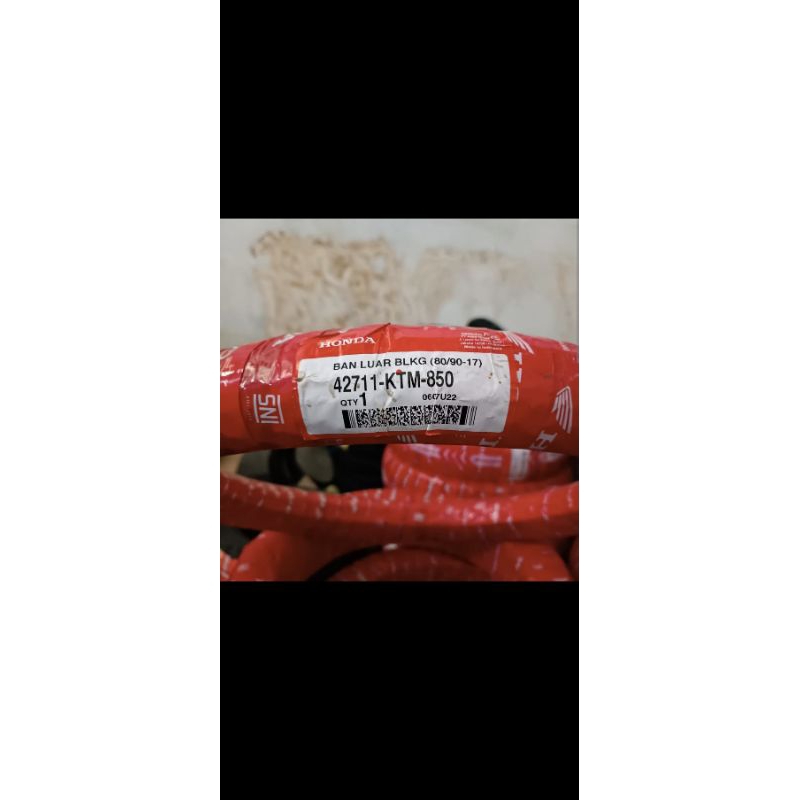 Ban Luar 80/90-17 AHM Federal Supra Revo Absolute Smash Jupiter Z motor bebek