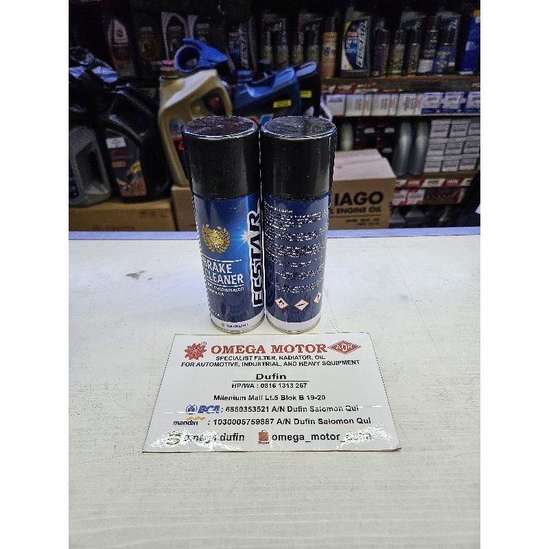 ecstar (suzuki)brake cleaner 257ml original asli 100%