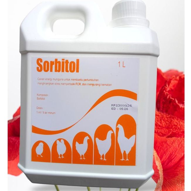 Obat Vitamin DOC Anak Ayam Sorbitol 1 Liter
