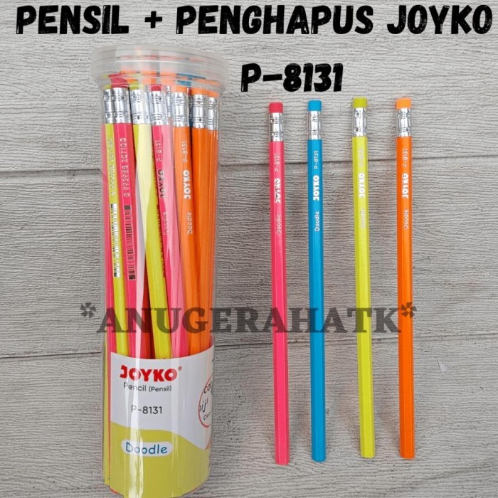 

(1Tabung=36Pcs) Pensil Tabung Joyko P-8131