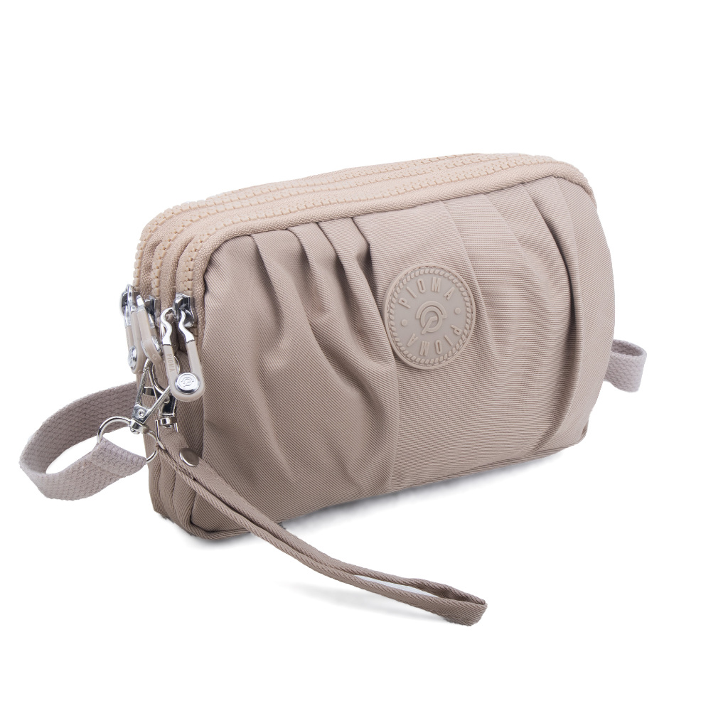 - Pioma Dalmi Tas Selempang Wanita Dompet Selempang Tas HP 3 Resleting Tas Pioma Dompet