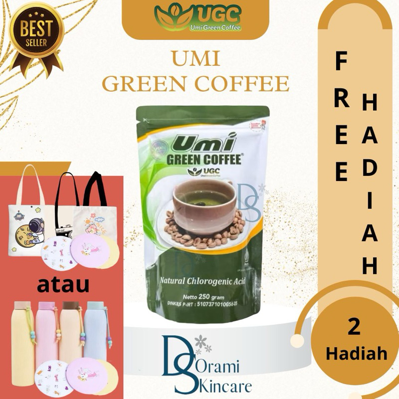 

UGC UMI GREEN COFFEE KOPI HIJAU 1 BUNGKUS 250gr