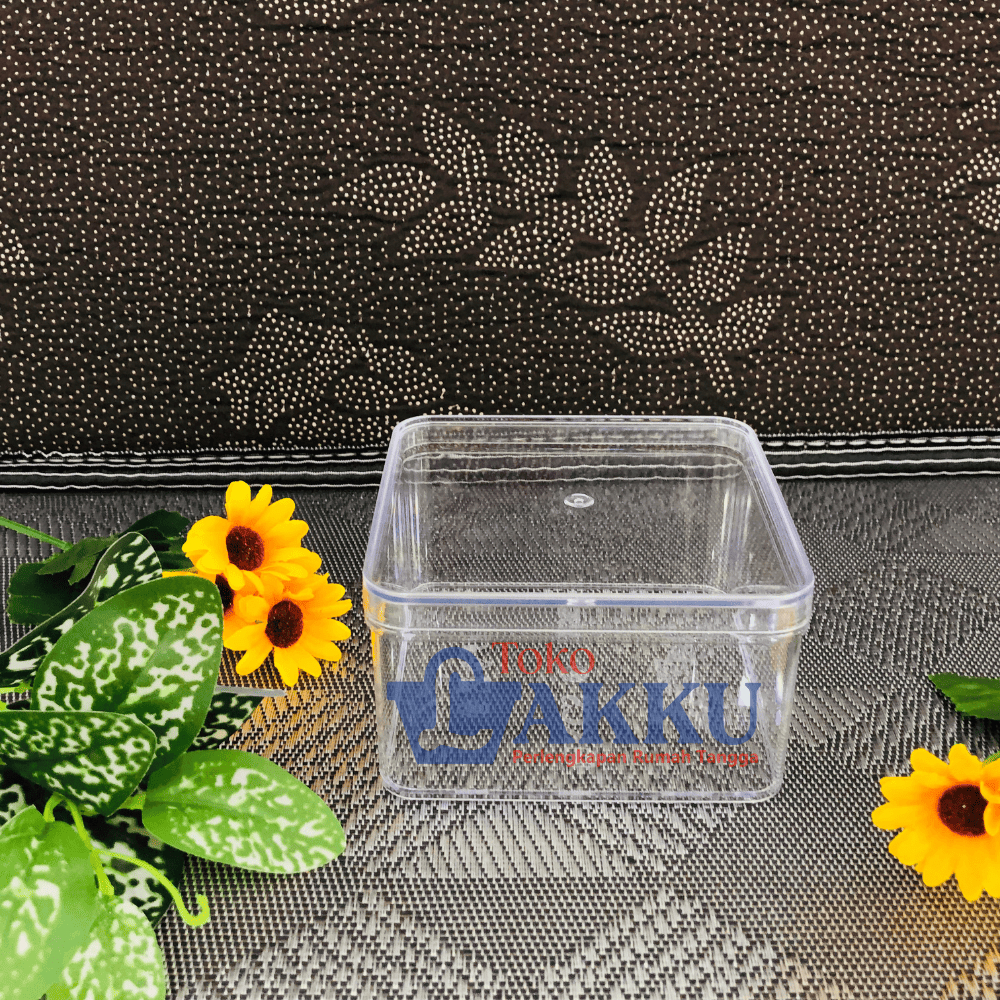 Toples Mika Kotak Square 25SQ 250gram kue Nastar Kue Nanas Kue Lebaran