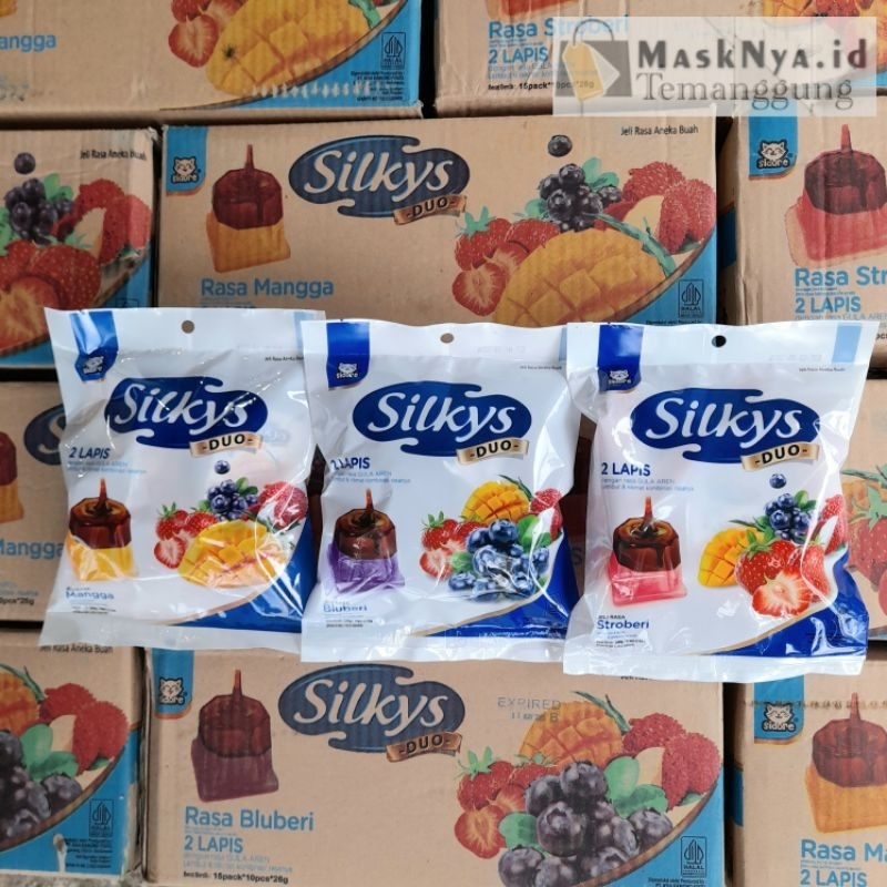 

Silkys Duo 2 Lapis Gula Aren 1 Karton // 15 Pack