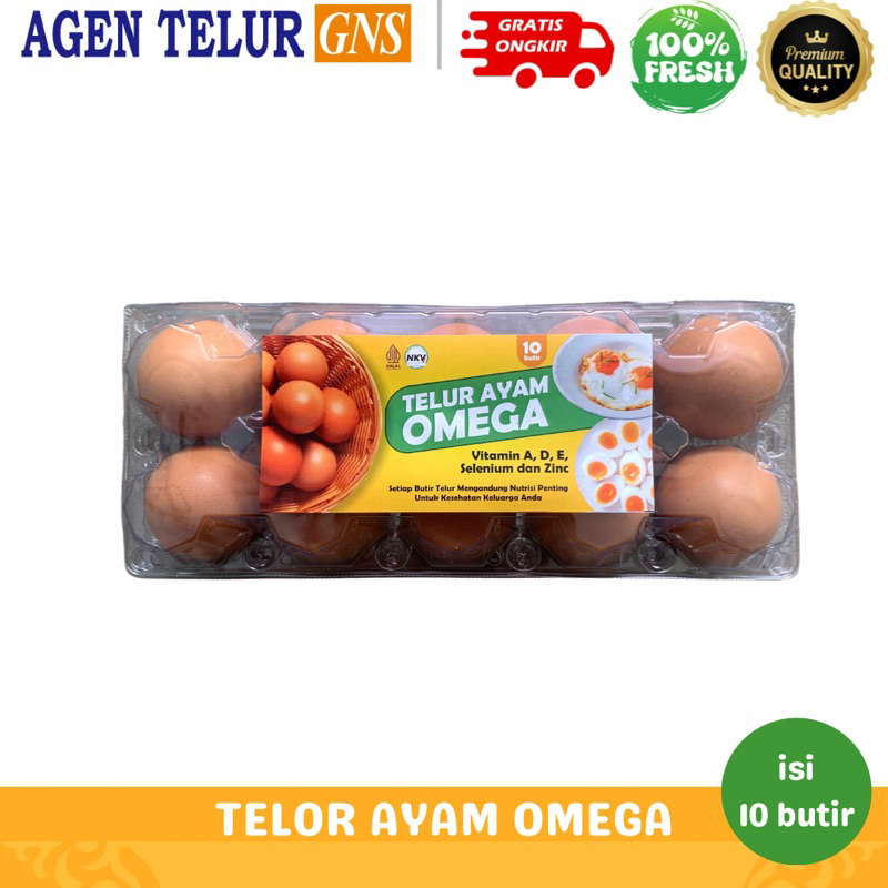 

Telur Omega 3 Isi 10 Butir - Sumber Nutrisi Sehat Setiap Hari