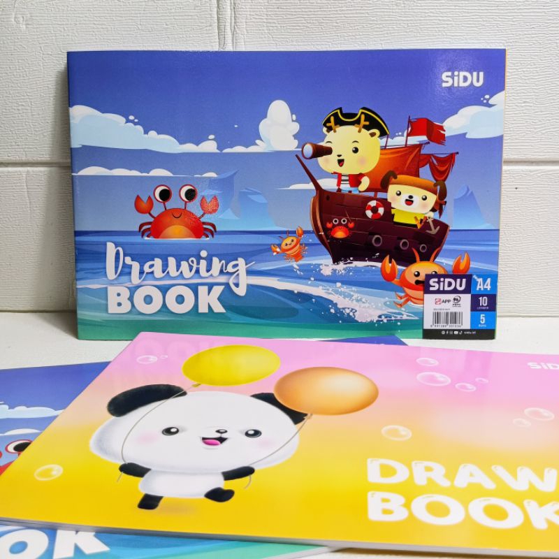 

[1PACK=5 BUKU] BUKU GAMBAR / DRAWING BOOK A4 SINAR DUNIA