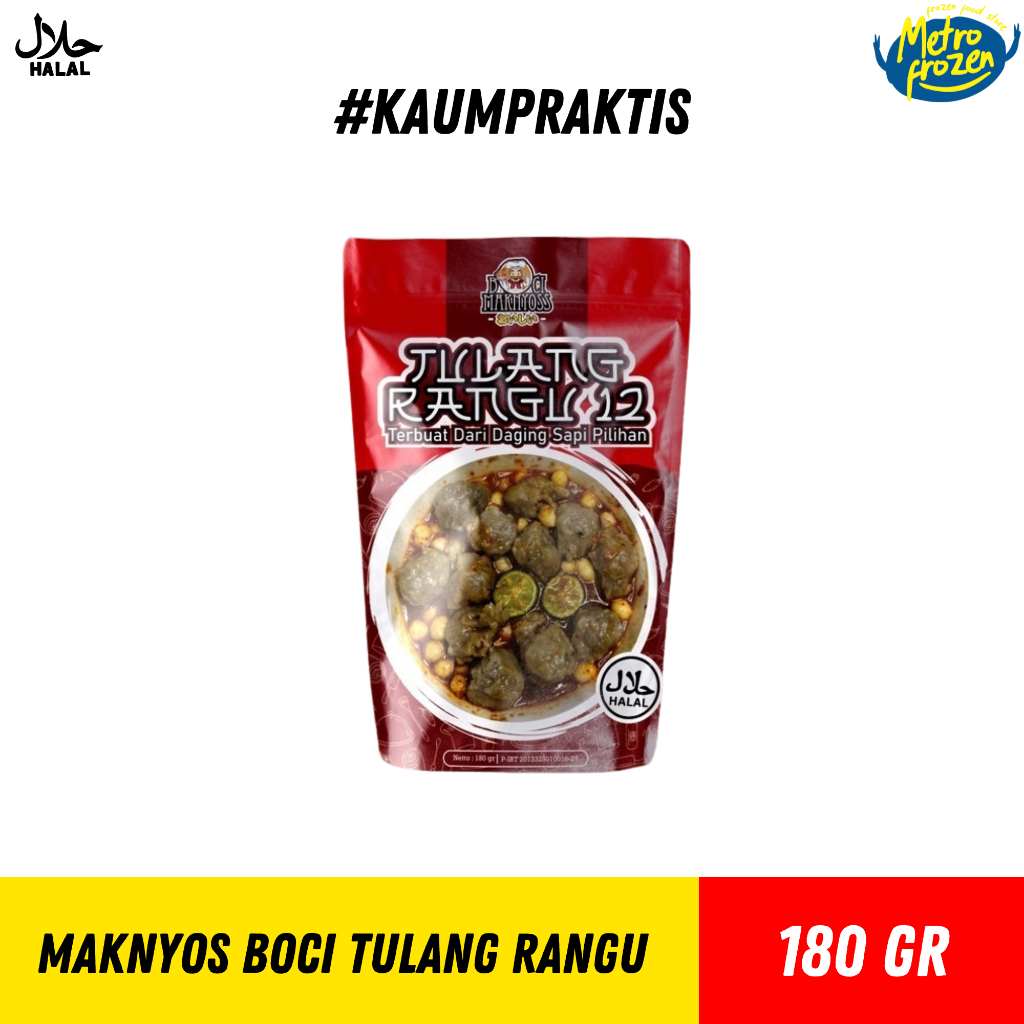 

MAKNYOS Boci Tulang Rangu 180gr