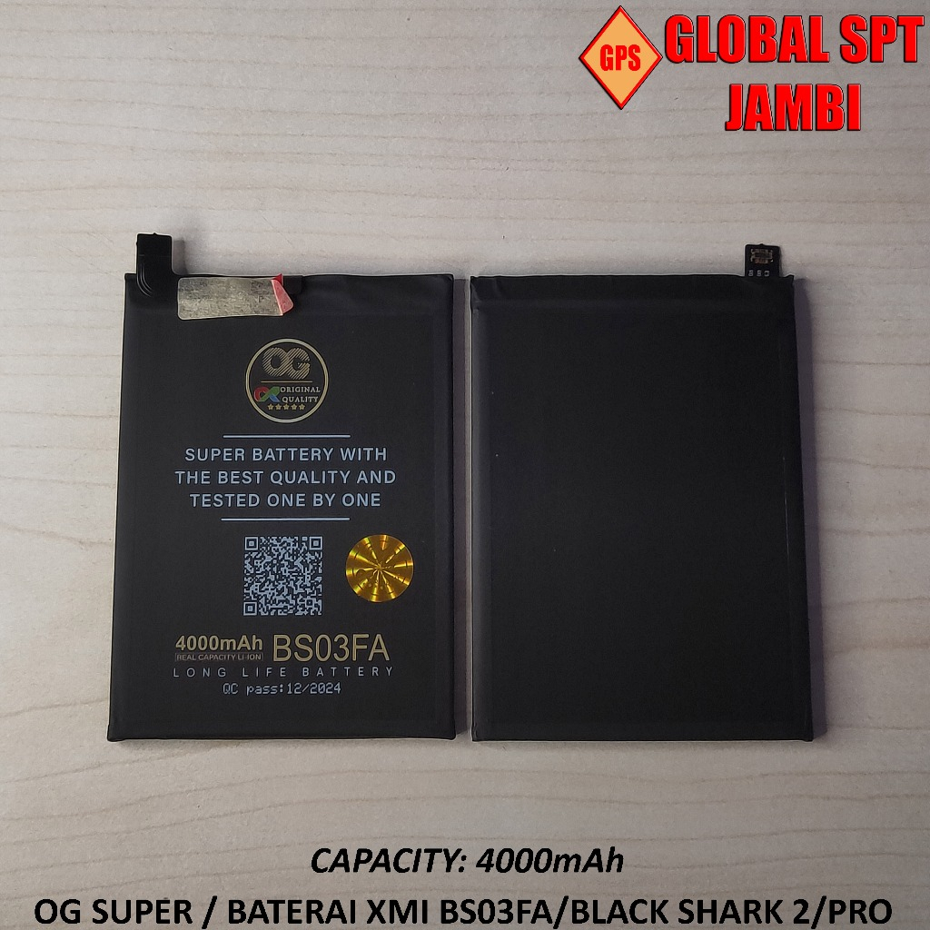 OG SUPER / BATERAI XIAOMI BS03FA / BLACK SHARK 2 / BLACK SHARK 2 PRO / BATRE / BATERE / BATTERY