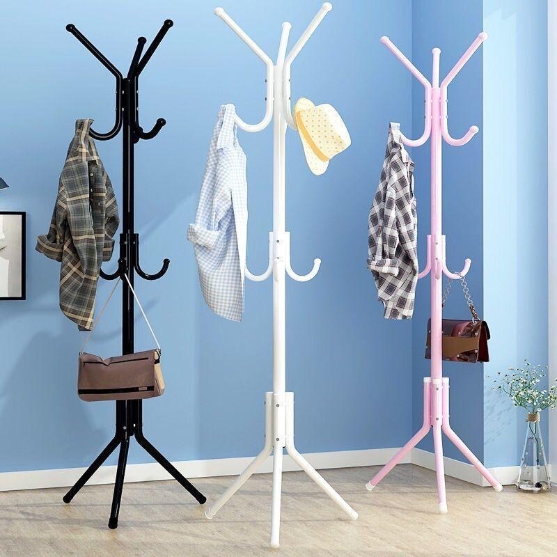 Gantungan Tiang Berdiri /Baju Gantungan Baju Aesthetic Gantungan Baju Berdiri Besi Kuat Serbaguna