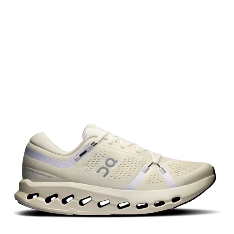 On Running Cloudsurfer 2 Ivory Ivory Casual Sepatu Wanita Original