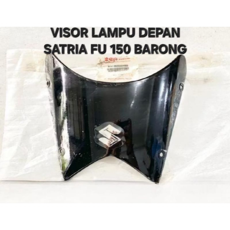 VISOR REFLEKTOR LAMPU DEPAN SATRIA FU 150 BARONG ORIGINAL