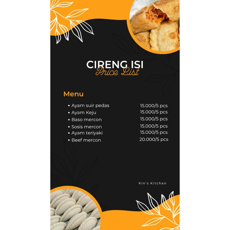 

CIRENG ISI by Kin’s Kitchen