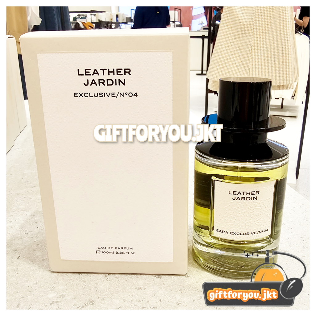 Parfum Zara Leather Jardin EDP 75 100 ml Original Woman Perfume Wanita Cewek Exclusive Jo Malone