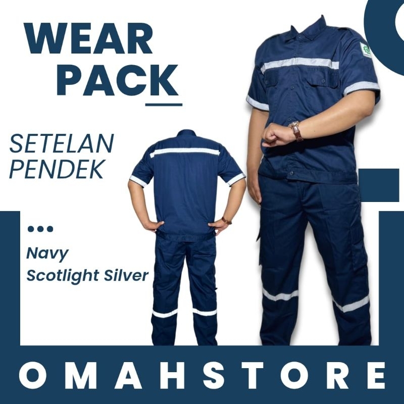 Setelan Wearpack K3 Lengan Pendek pdh Scotlight