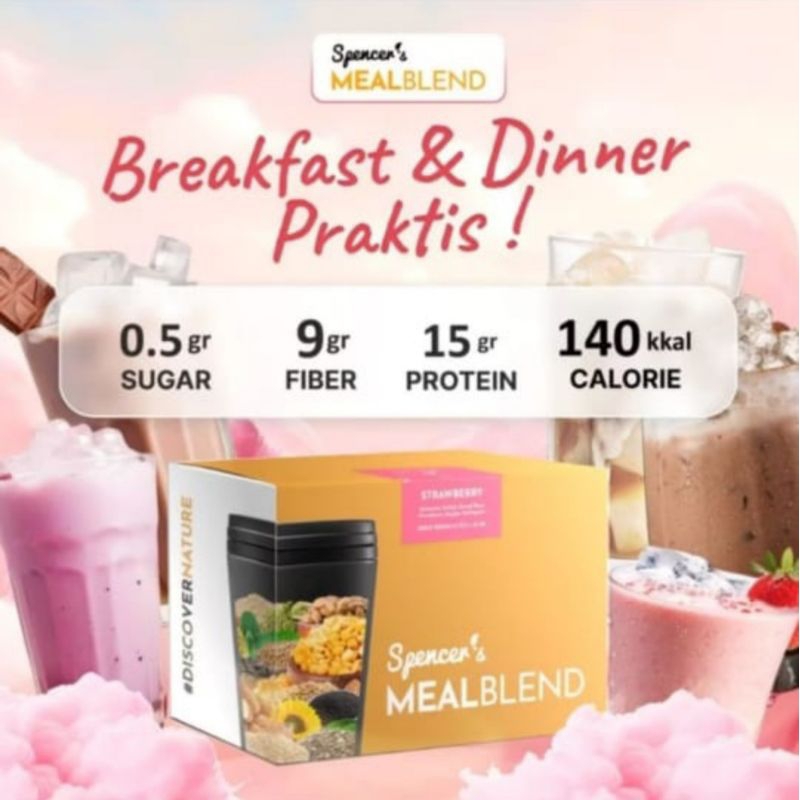 

PROMO BUNDLING WOWWOW!! Spencers Mealblend 4 box replacement- solusi sehat dan langsing cepat-multigrain