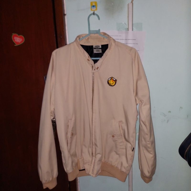 (PRELOVED)CRSL Jacket | Cream | Harrington Jacket | Jaket casual | Jaket Motor | Jaket Vintage