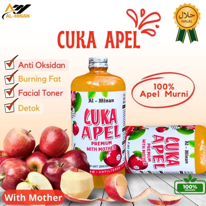 

Cuka apel With Mother 500ML
