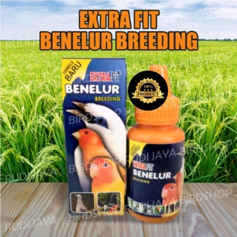 EXTRA FIT BENELUR BREEDING VITAMIN OBAT TERNAK BURUNG MURAI KENARI NAIKKAN BIRAHI KESUBURAN KHUSUS B