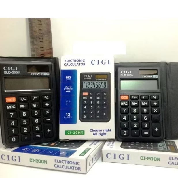 

Cigi Kalkulator 200N/Alat Penghitung/Per Pcs