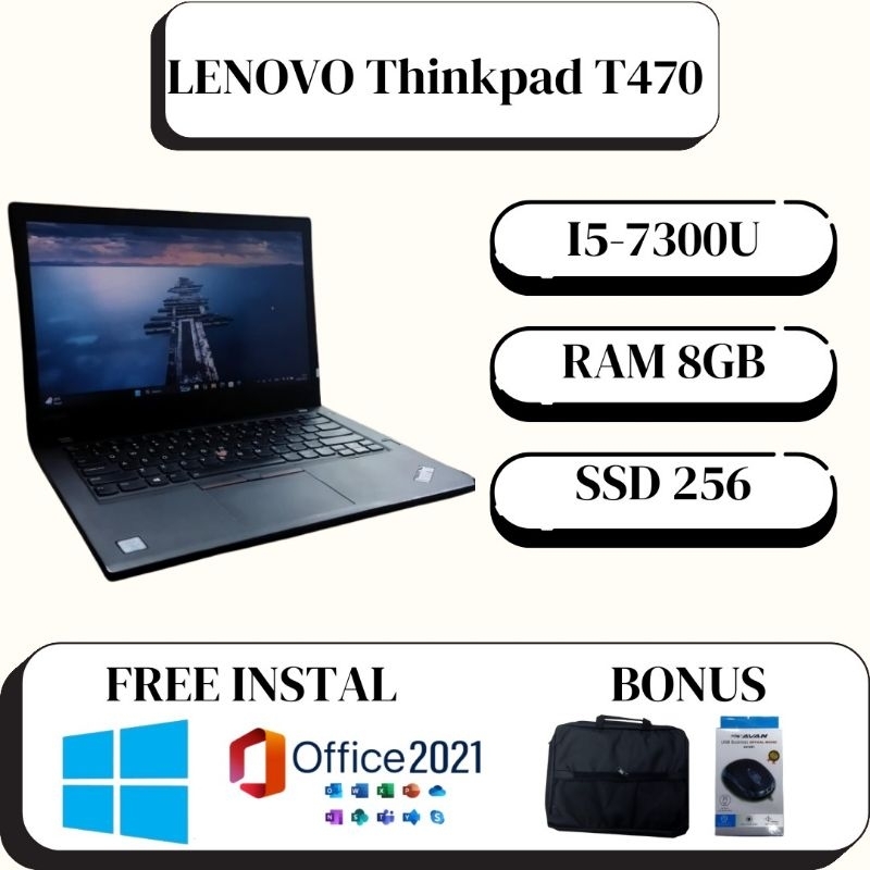 Lenovo Thinkpad T470 I5-7300U