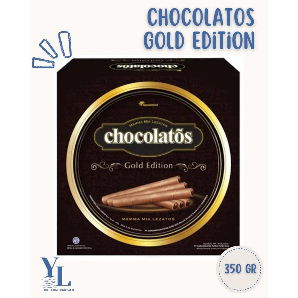 

Wafer Stick Chocolatos Gold Edition Wafer Stick Isi Coklat Murah Terjangkau