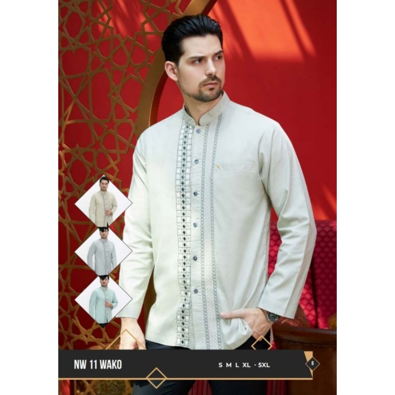 BAJU KOKO NIZAR TERBARU || BAJU KOKO NIZAR LENGAN PANJANG || BAJU KOKO PREMIUM || BAJU KOKO DEWASA