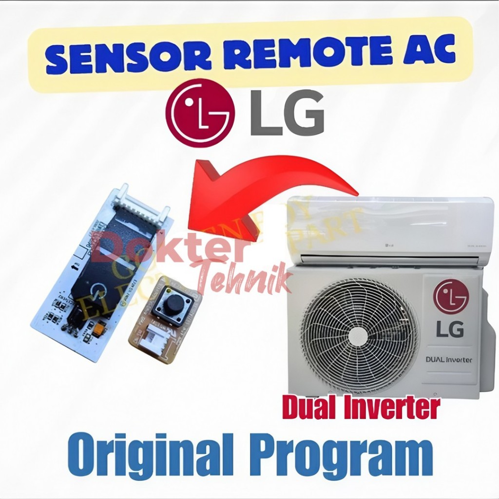 sensor AC LG dual inverter T06EV4 T10EV4 original program