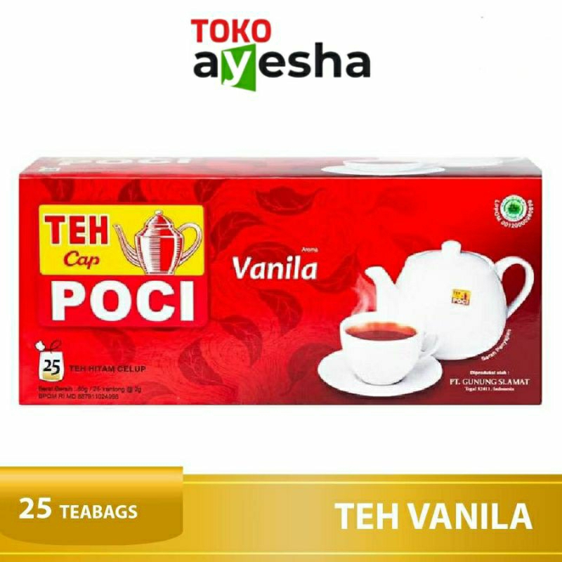 

Teh Poci Aroma Vanilla 25 Bags