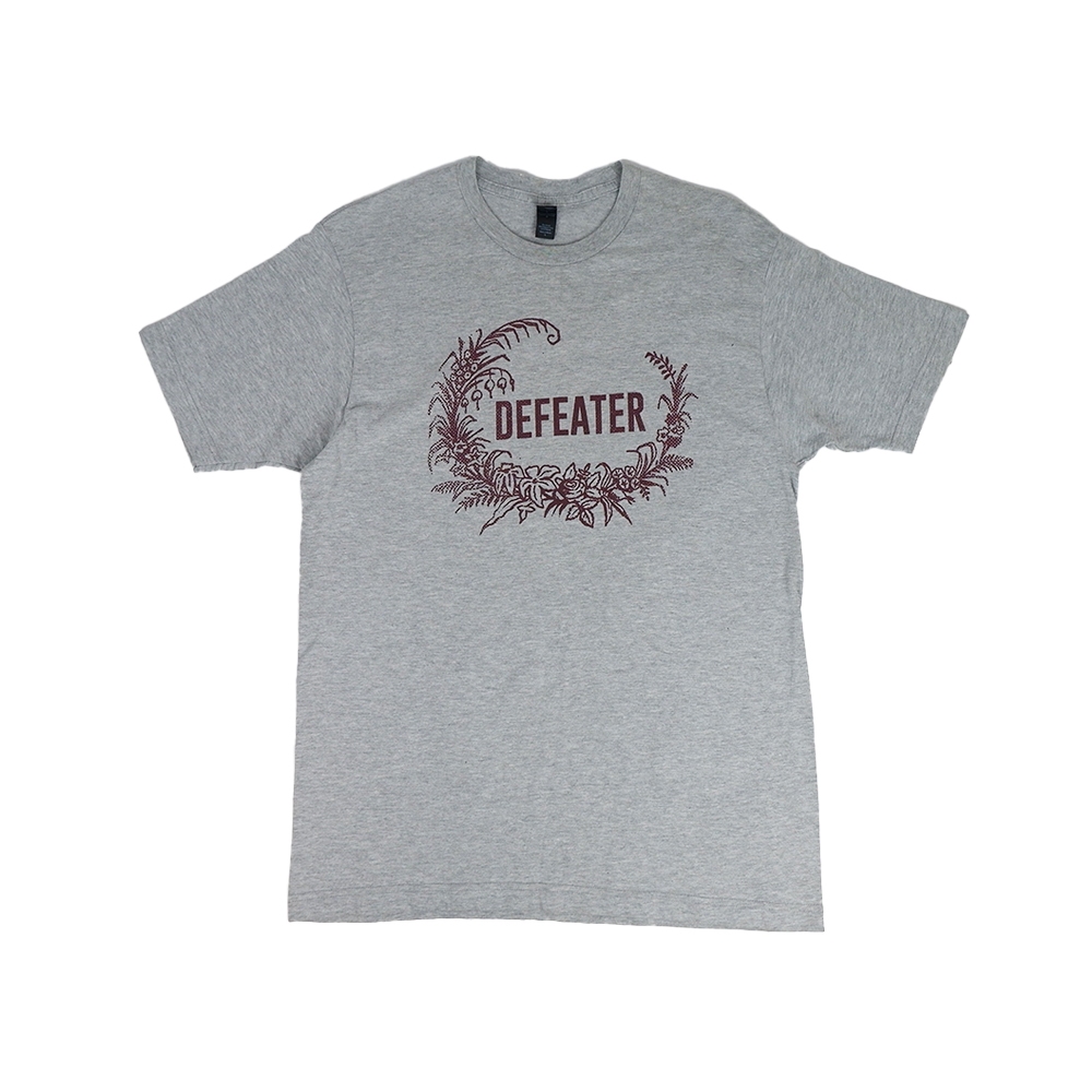 Kaos Band Defeater Bouquet T-shirt Grey