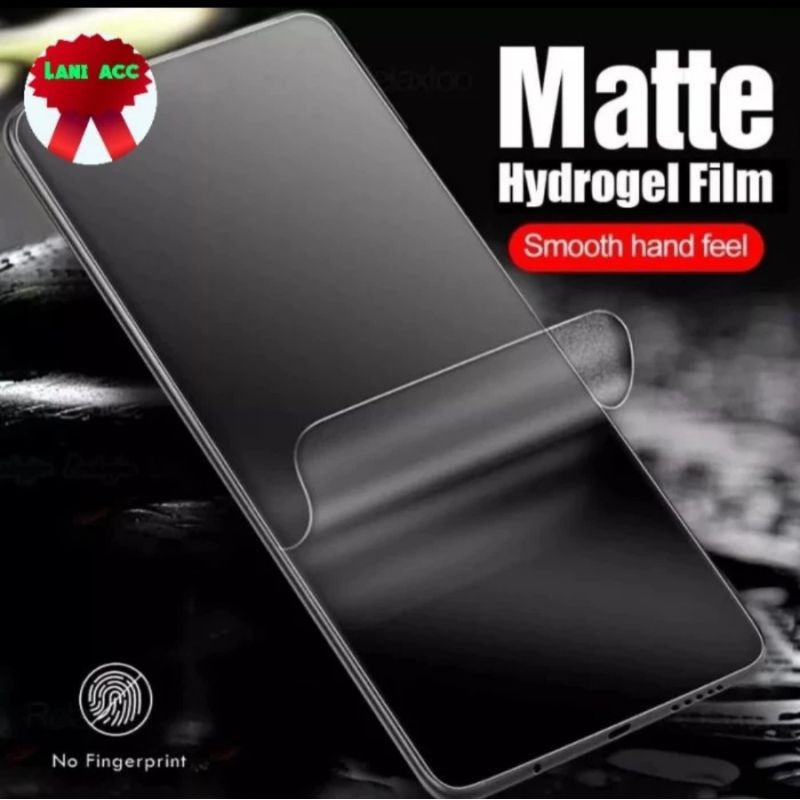Hydrogel matte Sony Xperia 1iii Mark 3 Au docomo SoftBank Global Hitam matte doff