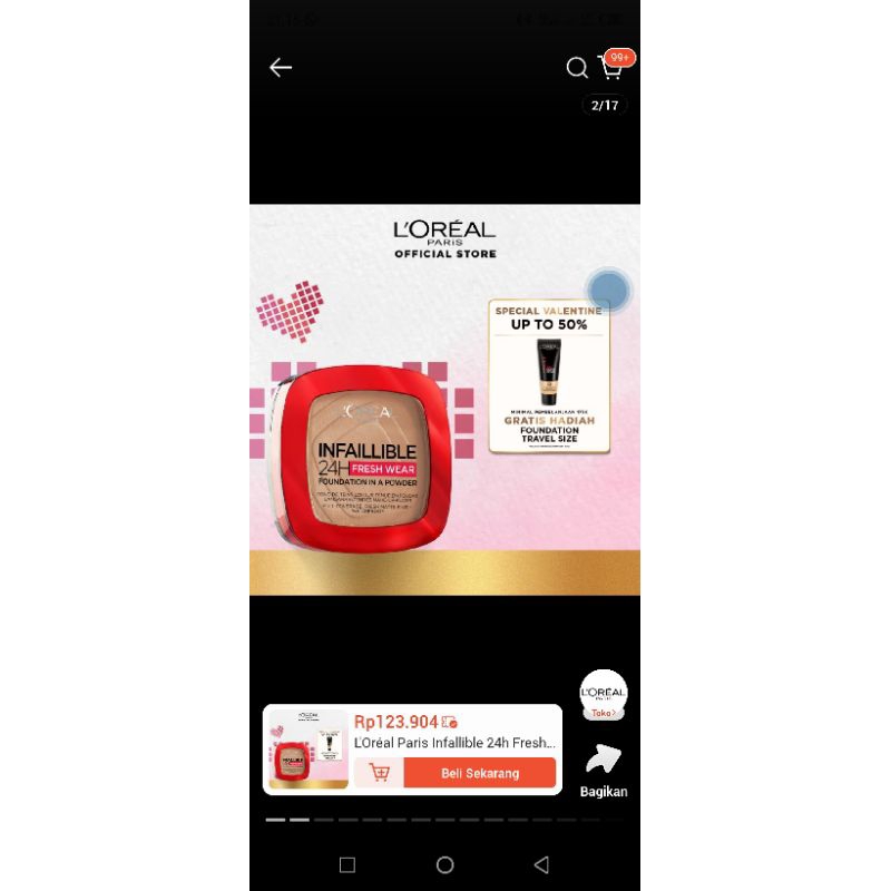 powder loreal