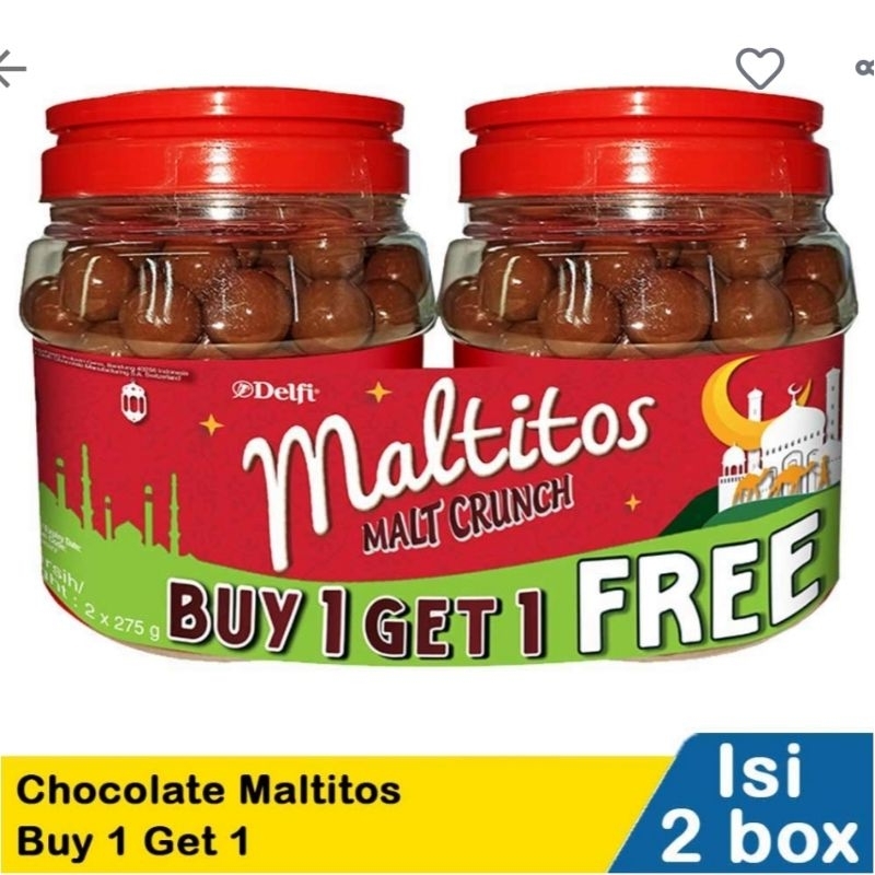 DELFI MALTITOS 275G BUY 1 GET 1