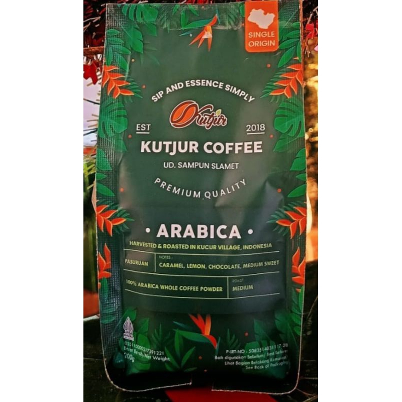 

Kopi Arabika 200 Gr