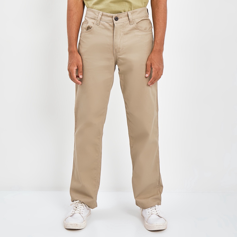 Paling Diminati Pluviophile  Chino Basic Reguler celana chino standar  Mocca