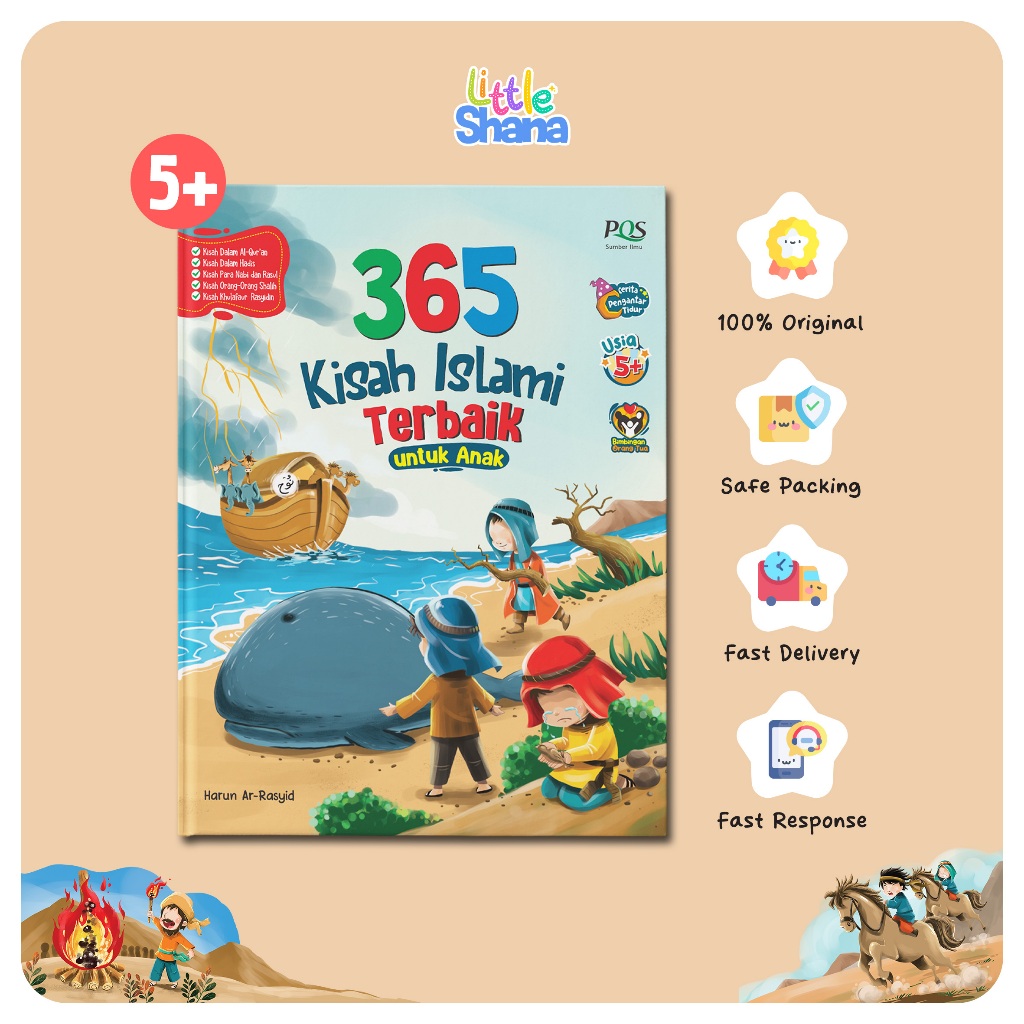 Buku Cerita Anak - 365 Kisah Islami untuk Anak
