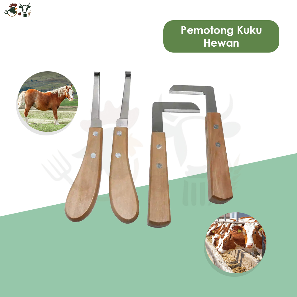 Pemotong Kuku Kuda Sapi Kambing Domba Sapi Pisau Kuku Ternak Alat Pemangkas Kaki Hewan Perlengkapan 