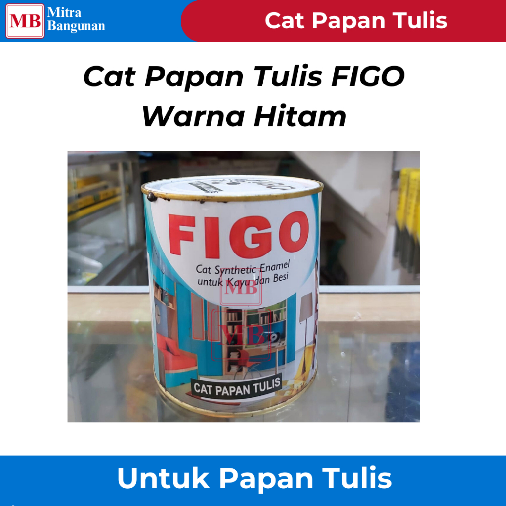 

FIGO CAT PAPAN TULIS WARNA HITAM UK 1 KG