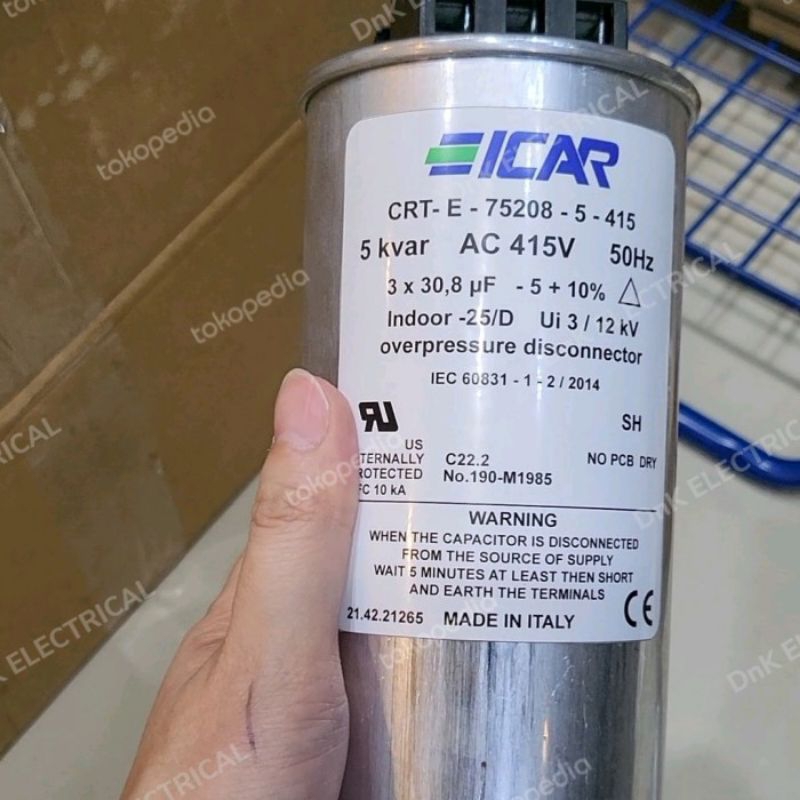 icar capacitor bank