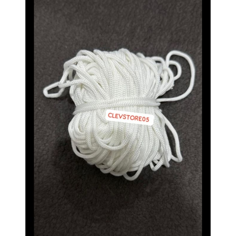 

Tali Tambang Nilon KECIL Tali NYLON ukuran 3mm 4mm 5mm Tampar Dadung ikat Barang HIGH Quality import