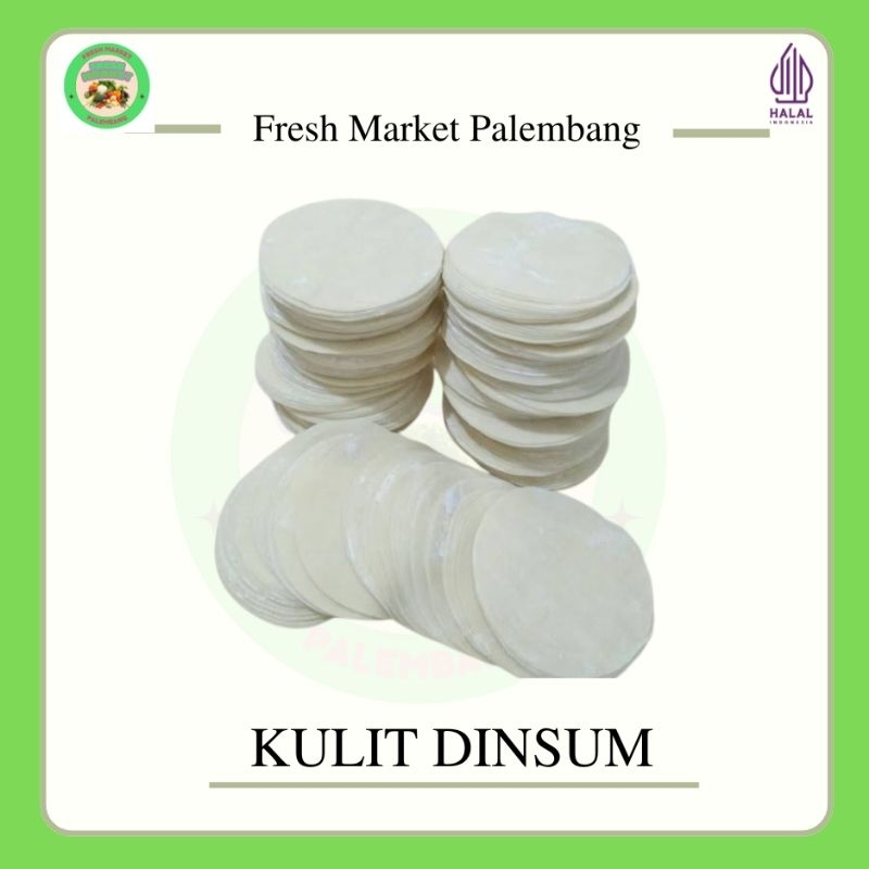 

Kulit Dimsum Perbungkus -Fresh Market Palembang-