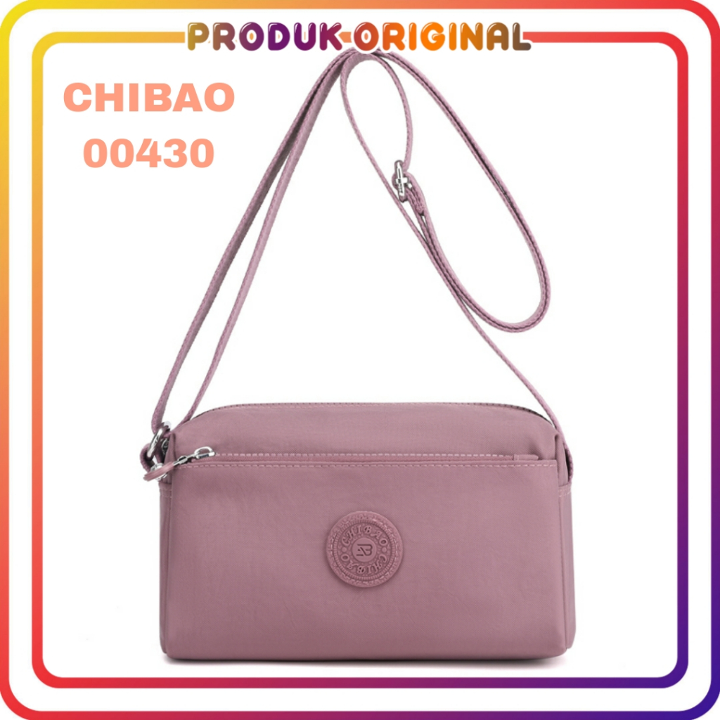Chibao - Tas selempang Chibao 00430 tas polyester waterproof sling bag wanita tas remaja