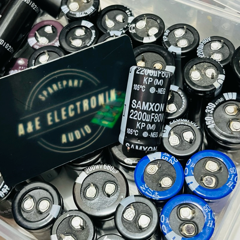 Elko 2200uf 80v / Elko 80v 2200uf Orginal