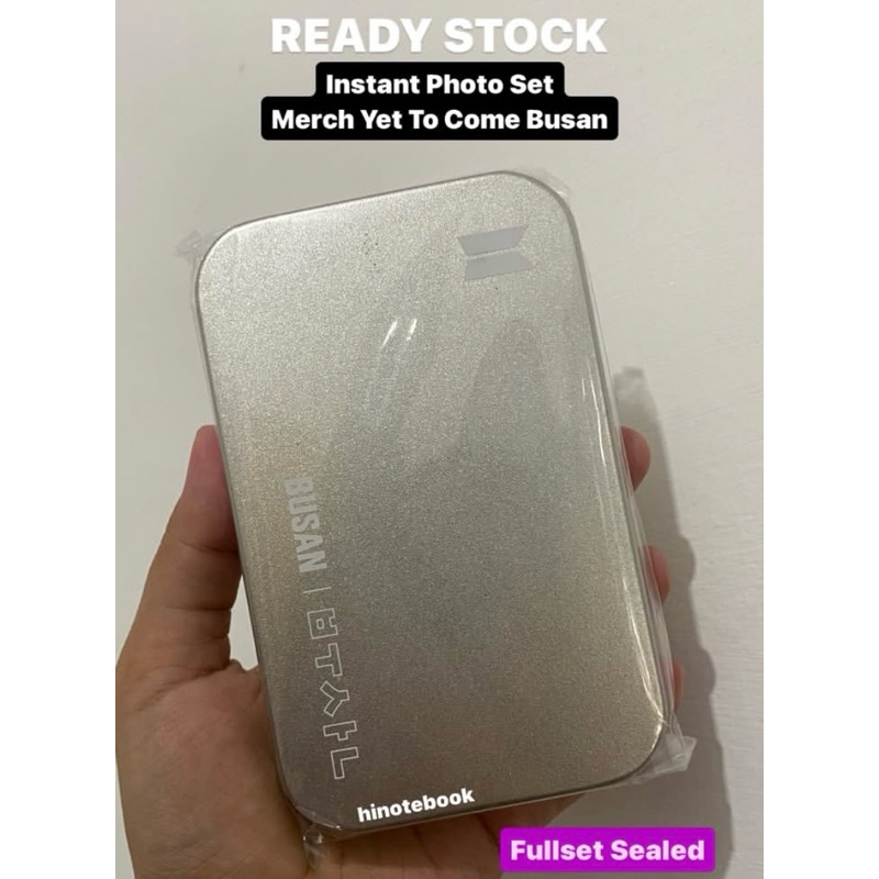 [READY STOCK] BTS instant Photo Set merch Yet To Come Busan fullset Sealed