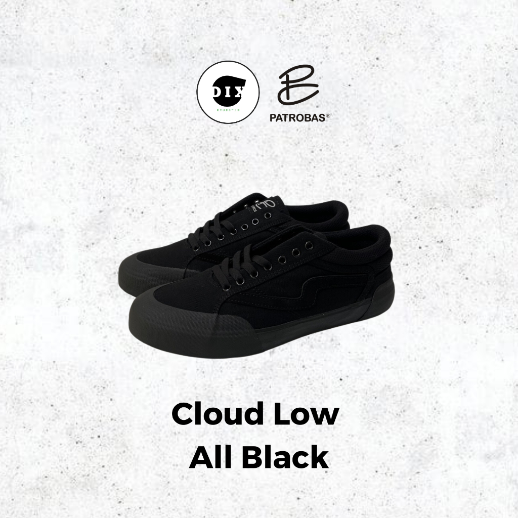 Patrobas Cloud Low All Black/Full Black