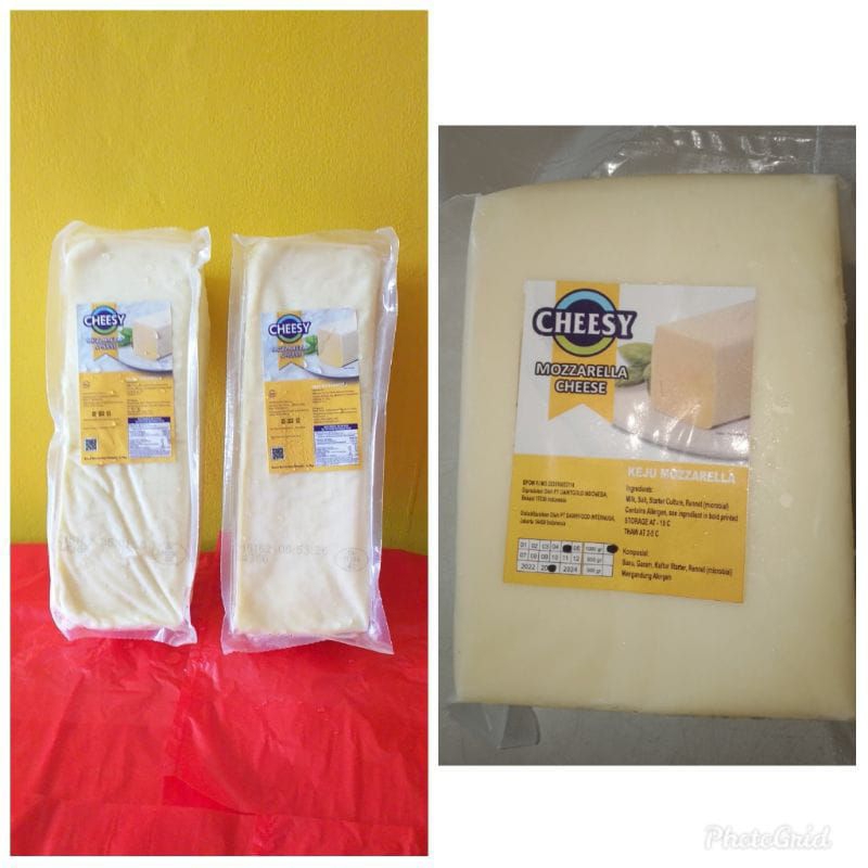 

mozzarella Mozarella cheesy 1kg