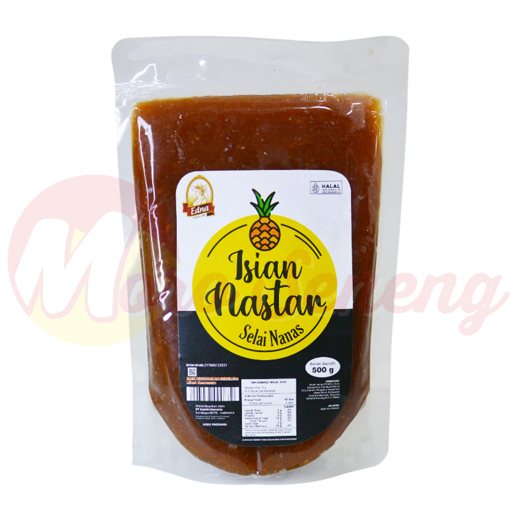 

Selai Nanas Edna 500gr Isian Nastar 500 gr