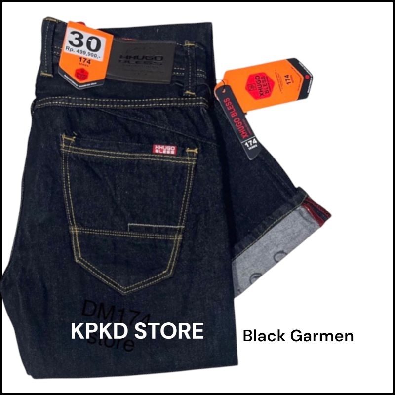 CELANA PANJANG XHUGO BLESS DENIM // CELANA PRIA LEGULER DENIM // CELANA FASHION REGULER PREMIUM